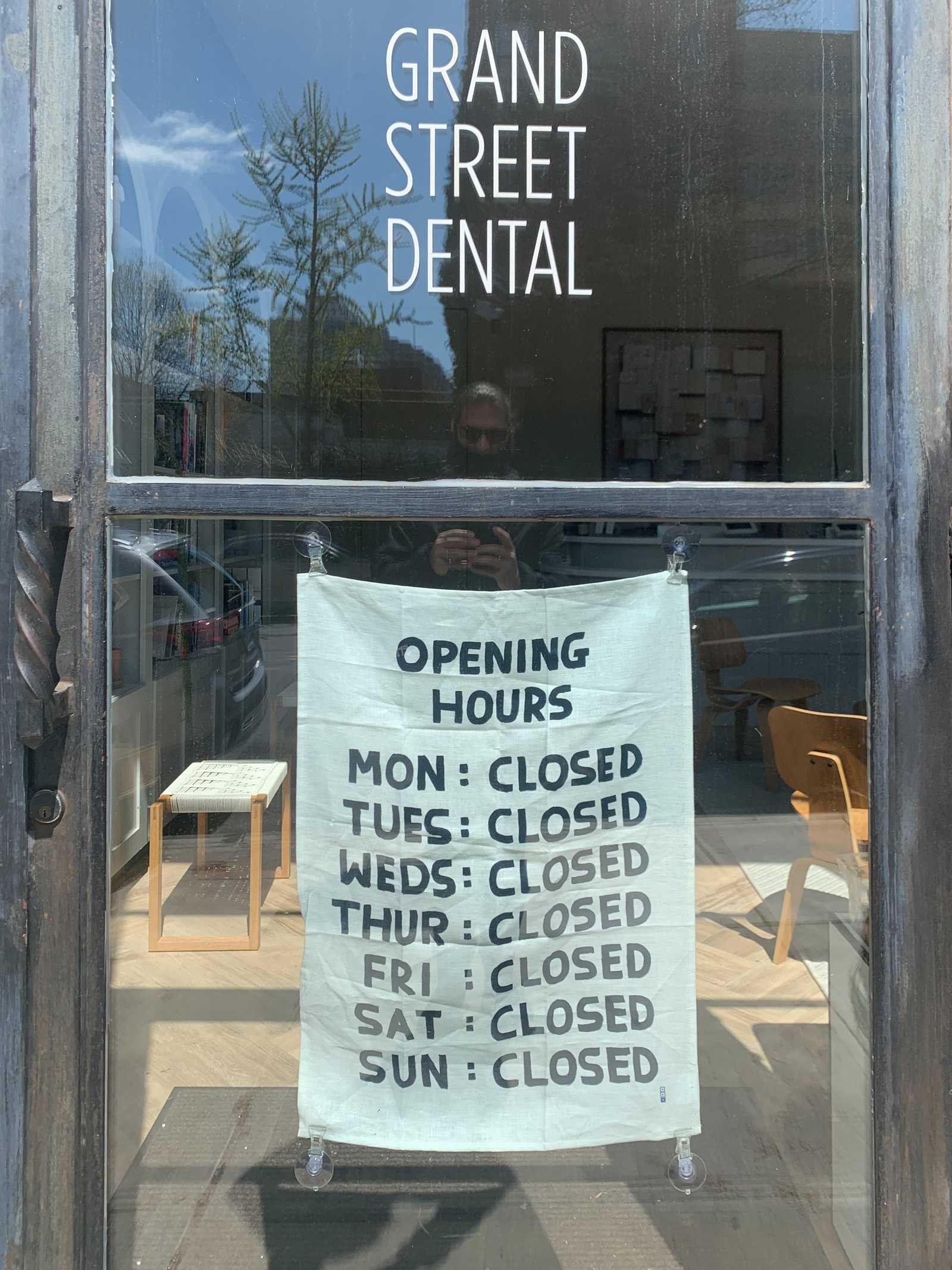 Grand Street Dental Due to COVID19 Documenting the signs of the