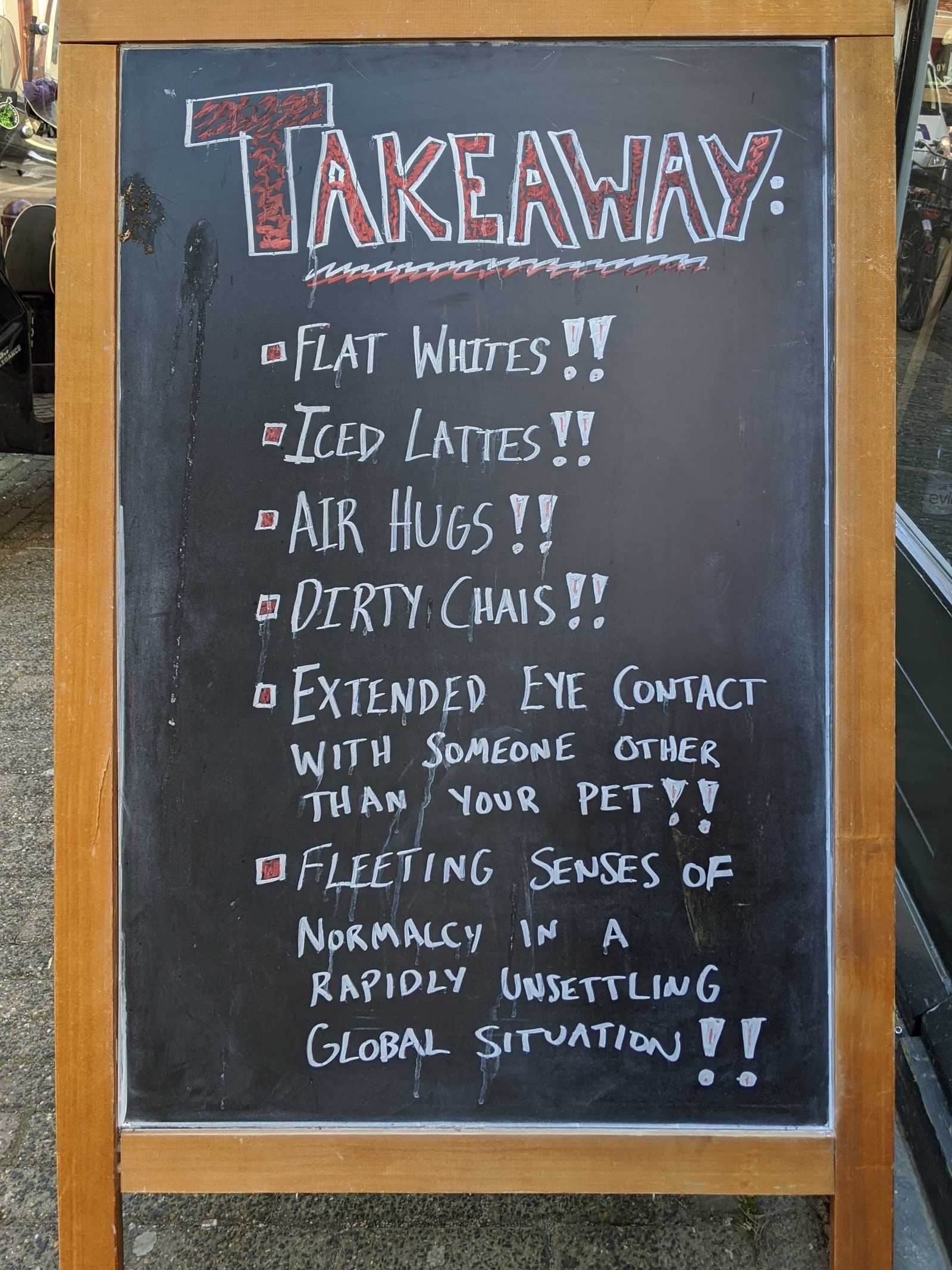 Good Beans Due to COVID19 Documenting the signs of the pandemic