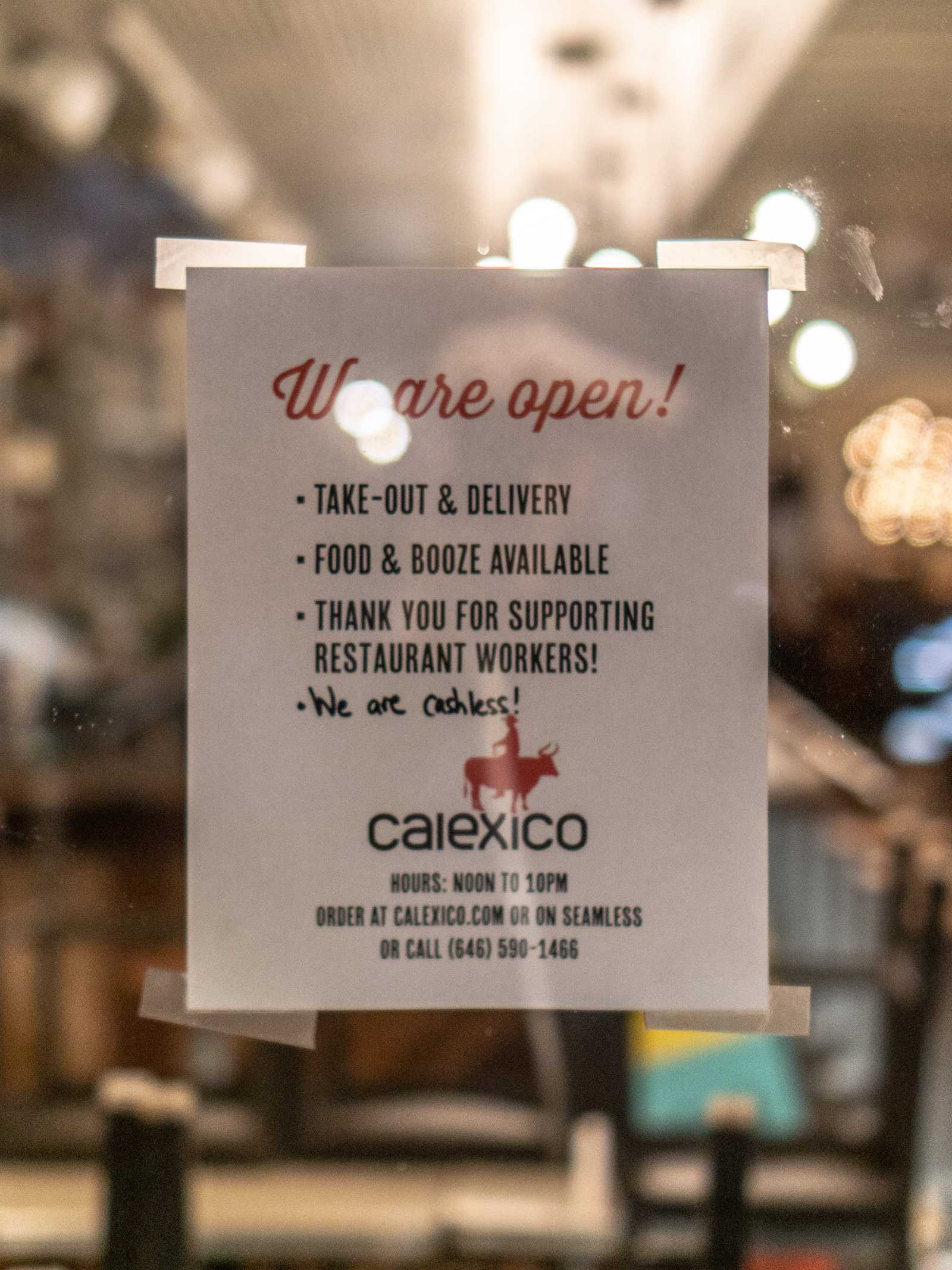 Calexico Due to COVID19 Documenting the signs of the pandemic